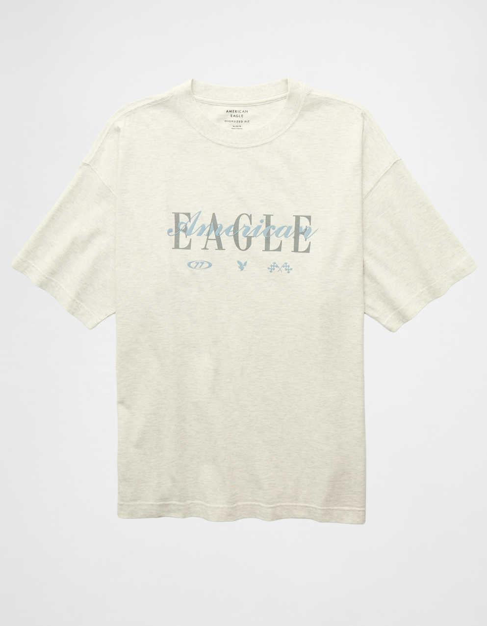 AEオーバーサイズ・グラフィックTシャツ