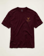 AE スタンダード・フィット・グラフィック・ロゴTシャツ