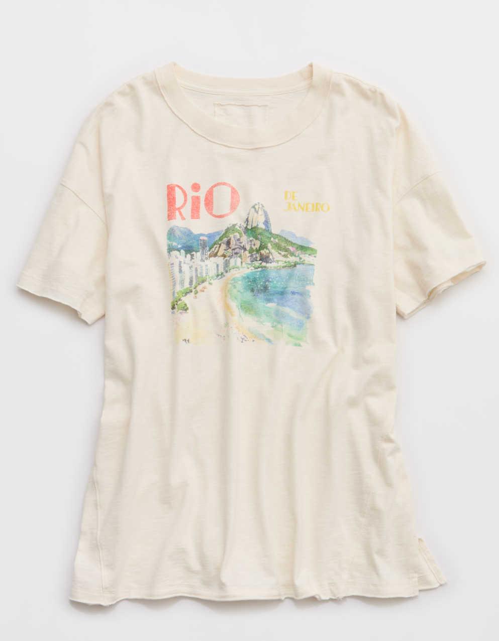 Aerie Oversized Crew Boyfriend T-Shirt