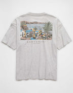 AEボクシー・デスティネーション・グラフィックTシャツ