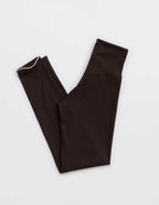 OFFLINE By Aerie Real Me XTRA Ribbed Picot Trim クロスオーバー・レギンス