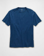 AE スタンダードフィット インディゴTシャツ