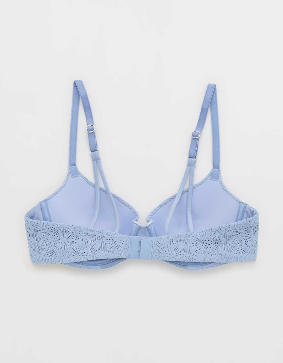 Sunnie ブルーム レース デミ プッシュアップ ブラジャー