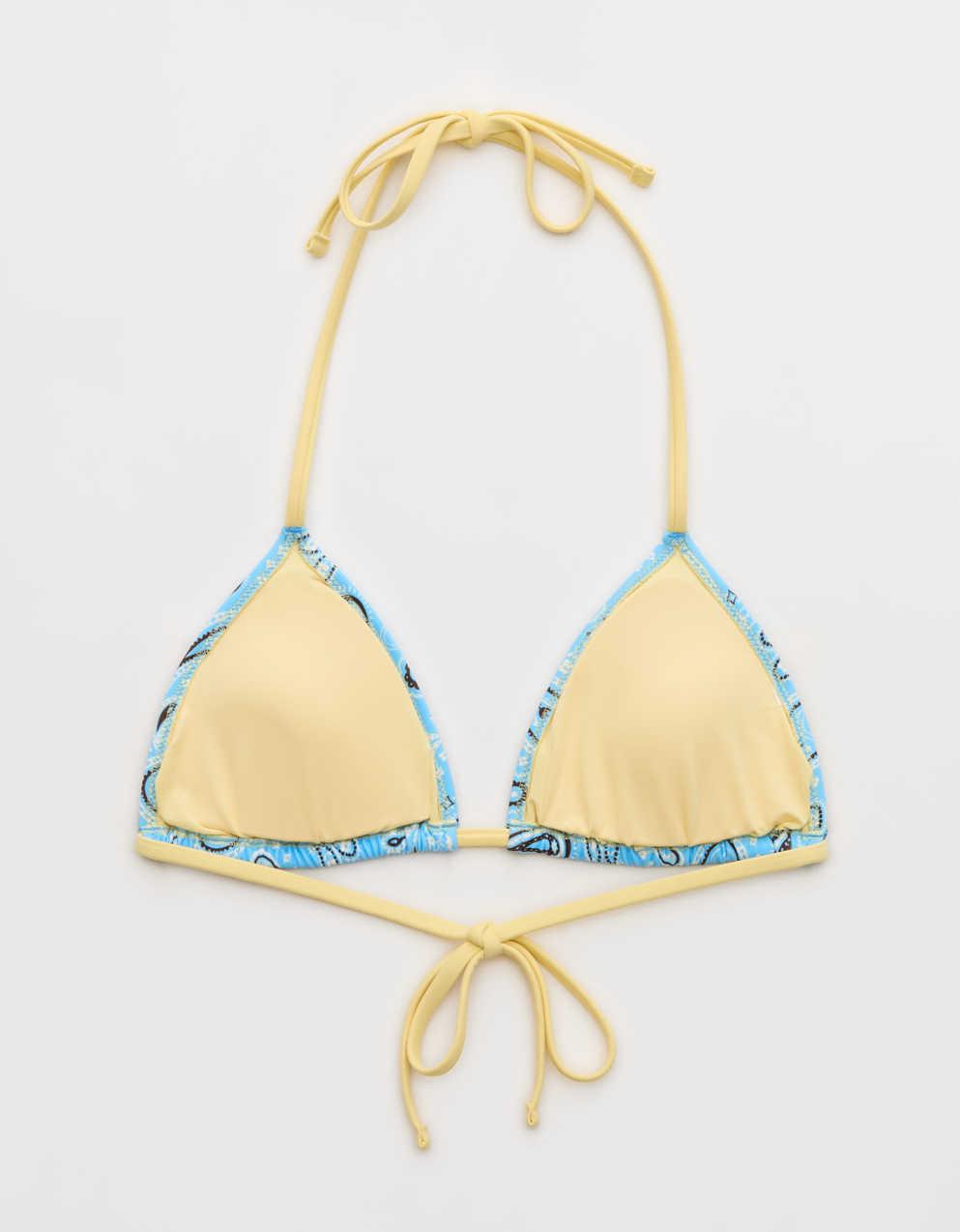 Aerie｜スマイリー®ストリング・トライアングル・ビキニ・トップ
