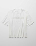 AEリラックス・ロゴ・グラフィックTシャツ