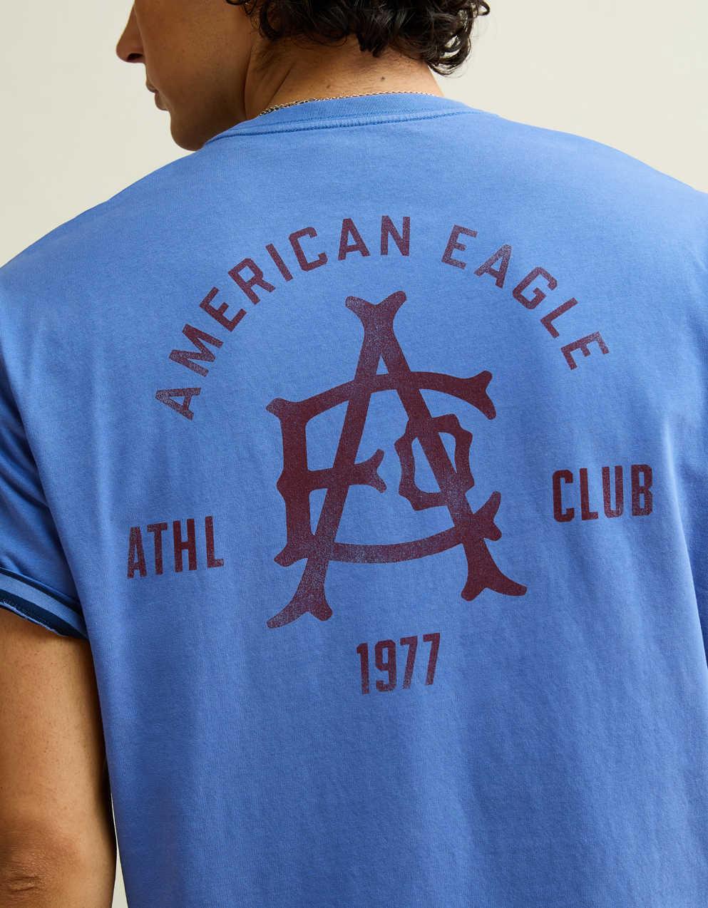 AE スタンダード・フィット・グラフィック・ロゴTシャツ