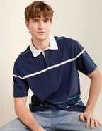 AE Standard Fit Rugby Shirt