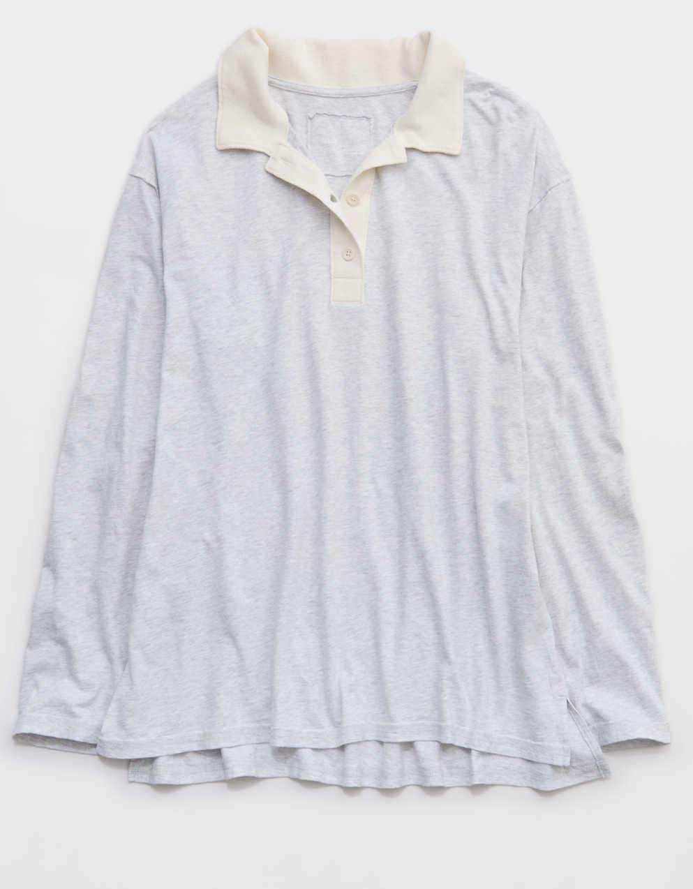 Aerie Cozy Polo Boyfriend T-Shirt