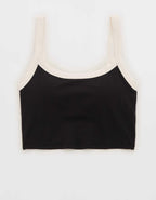 Offline By Aerie Real Me Low Key Ringer Longline Sports Bra