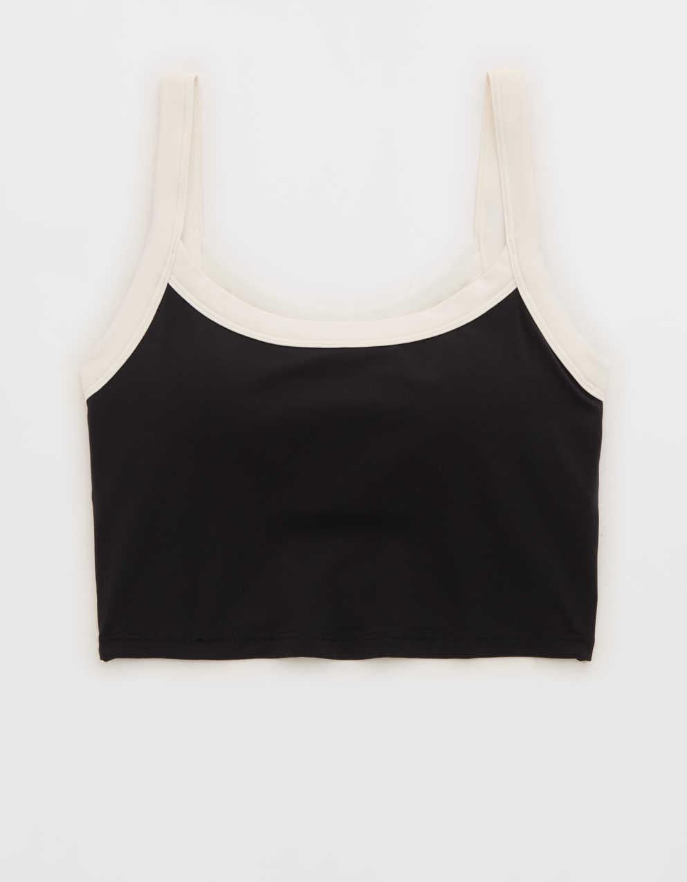 Offline By Aerie Real Me Low Key Ringer Longline Sports Bra