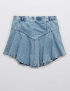 Aerie デニムサークル・ミニスカート