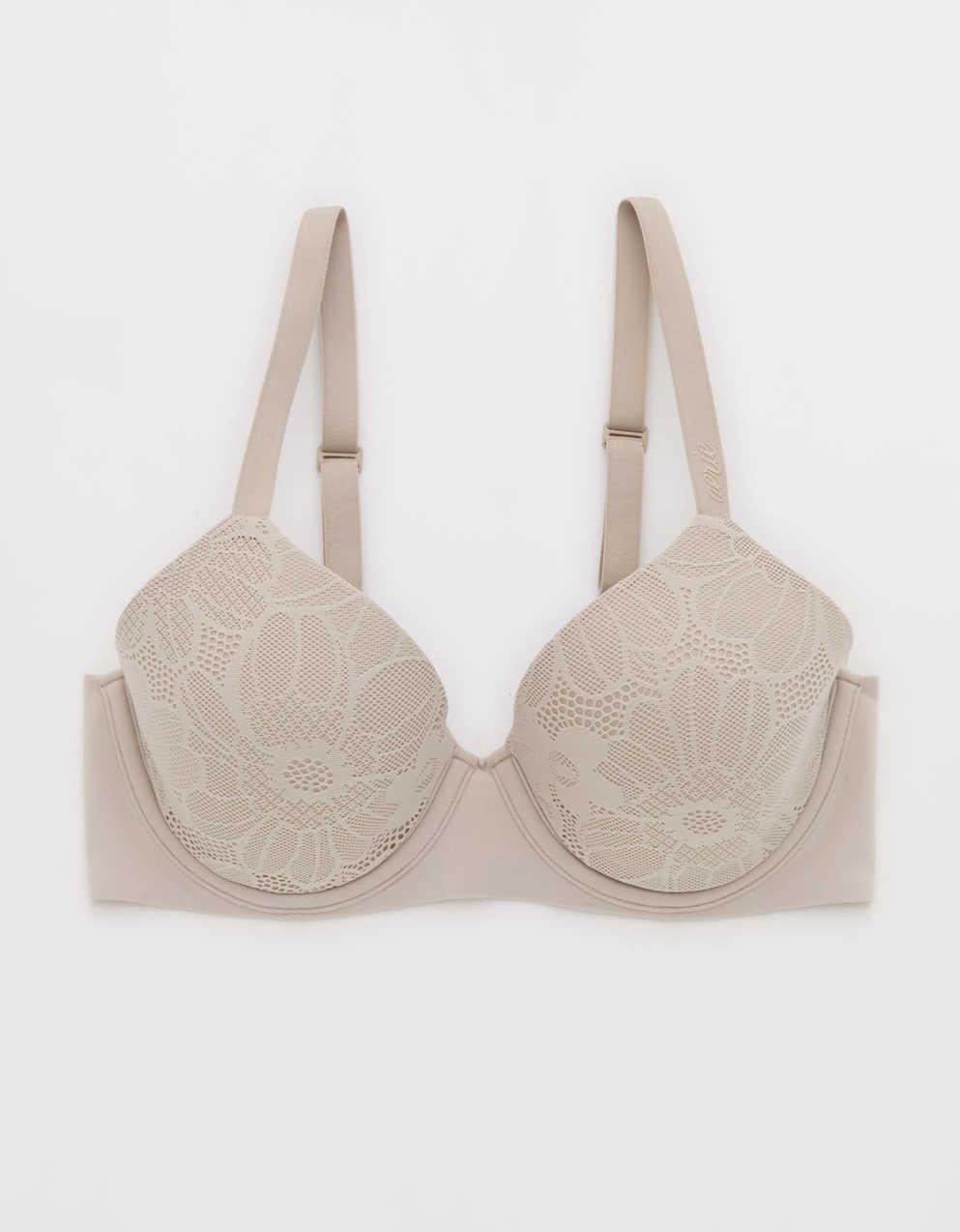 SMOOTHEZ Lace Full Coverage Lightly Lined Bra