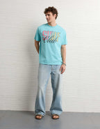 AE スタンダードフィット デスティネーション グラフィックTシャツ