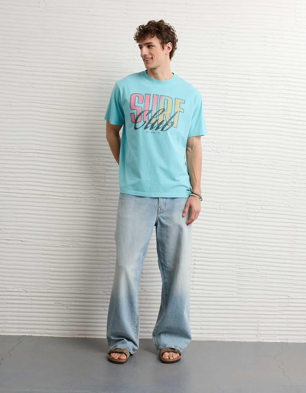 AE スタンダードフィット デスティネーション グラフィックTシャツ