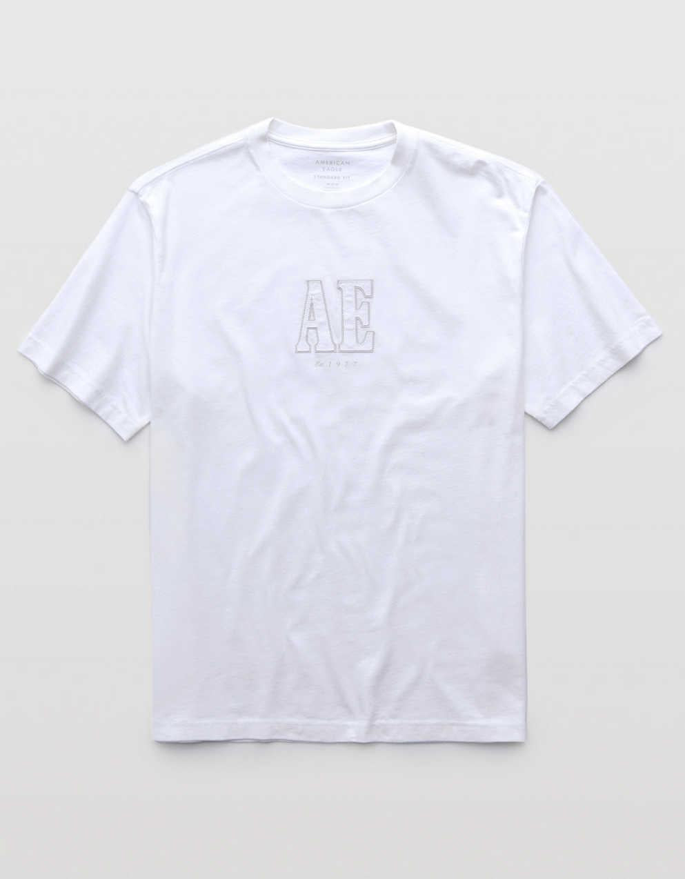 AEスタンダードフィットロゴグラフィックTシャツ