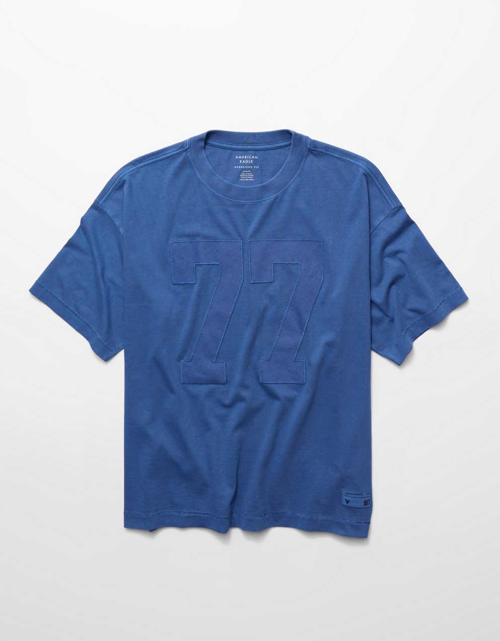 AEリラックス・ロゴ・グラフィックTシャツ