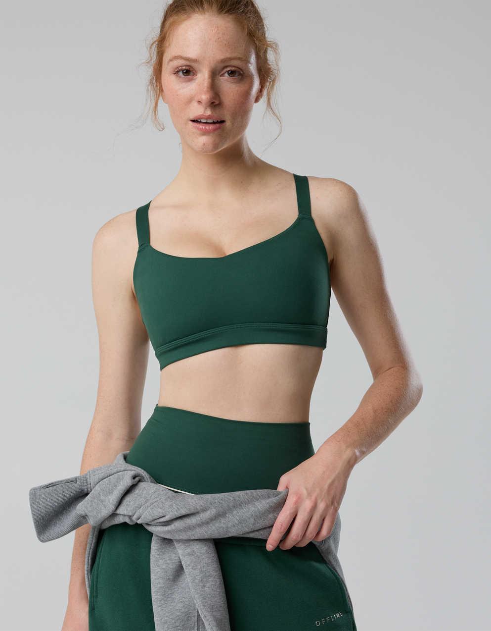 OFFLINE by Aerie 「The Hugger Sweetheart」スポーツブラ