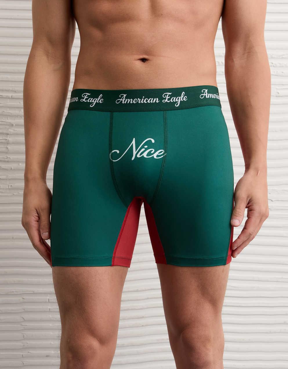 AEOメンズ・クリスマス6インチ・フレックス・ボクサー・ブリーフ