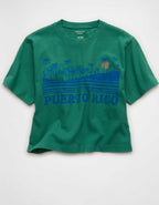 AEボクシー・グラフィックTシャツ