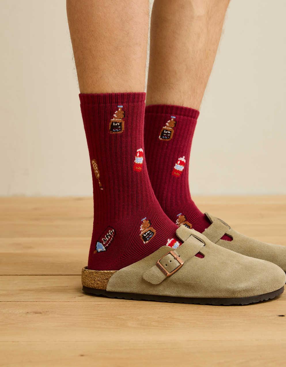 AE Graphic Crew Socks