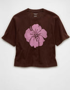 AEボクシー・グラフィックTシャツ