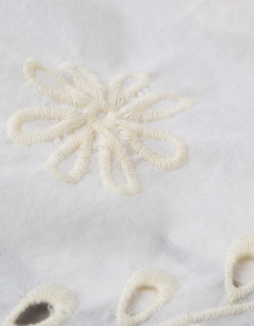 AE Tie Back Eyelet Crop Top
