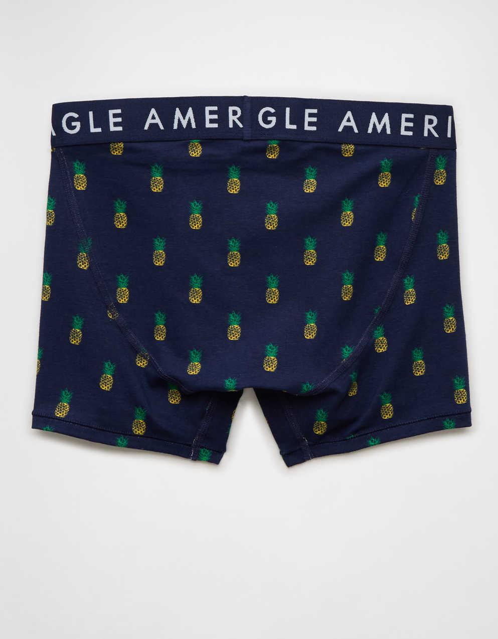AEO メンズ パイナップル 4.5インチ クラシック・ボクサー・ブリーフ