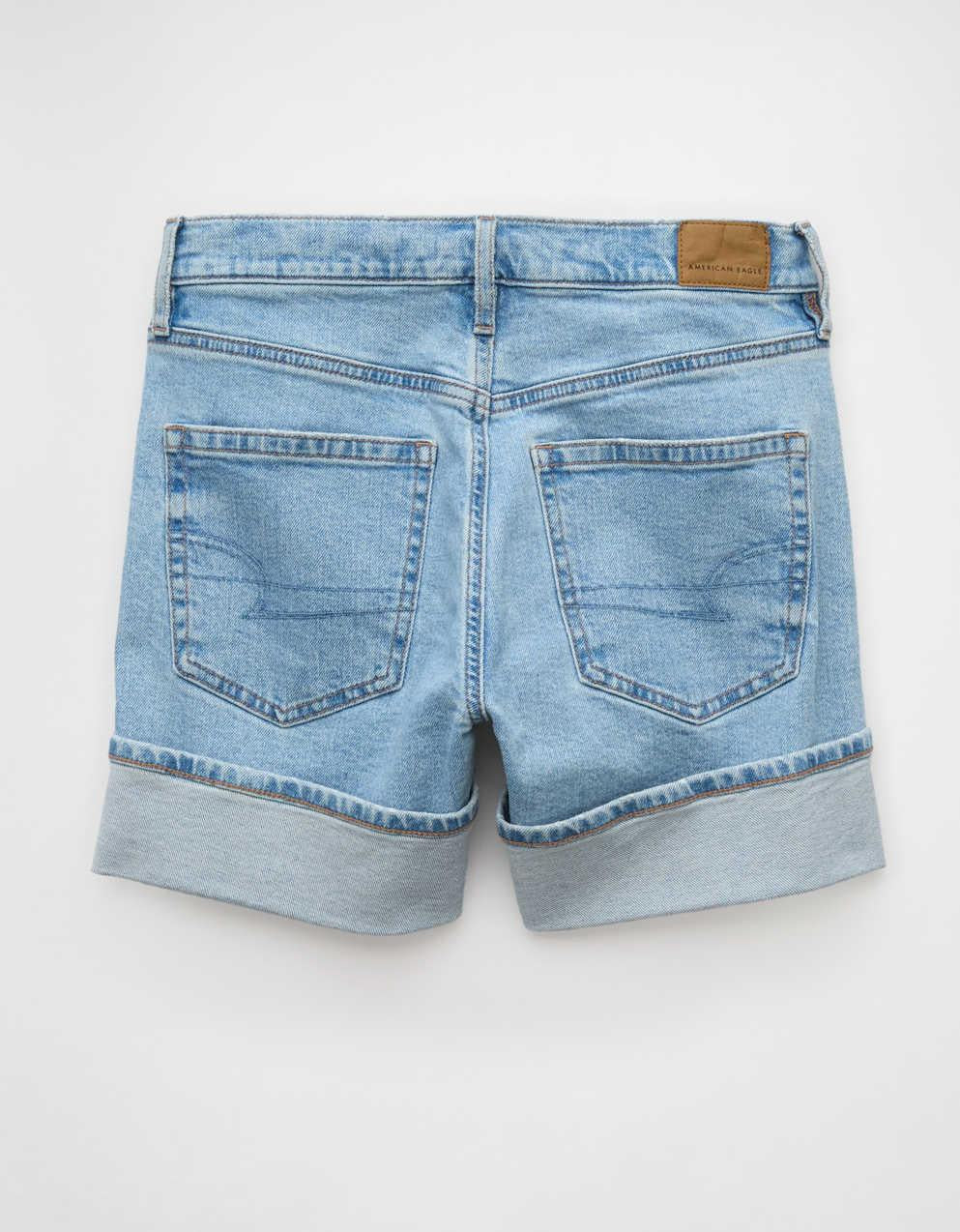 AE 6" Strigid Super High-Waisted Relaxed Denim Short