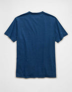AE スタンダードフィット インディゴTシャツ
