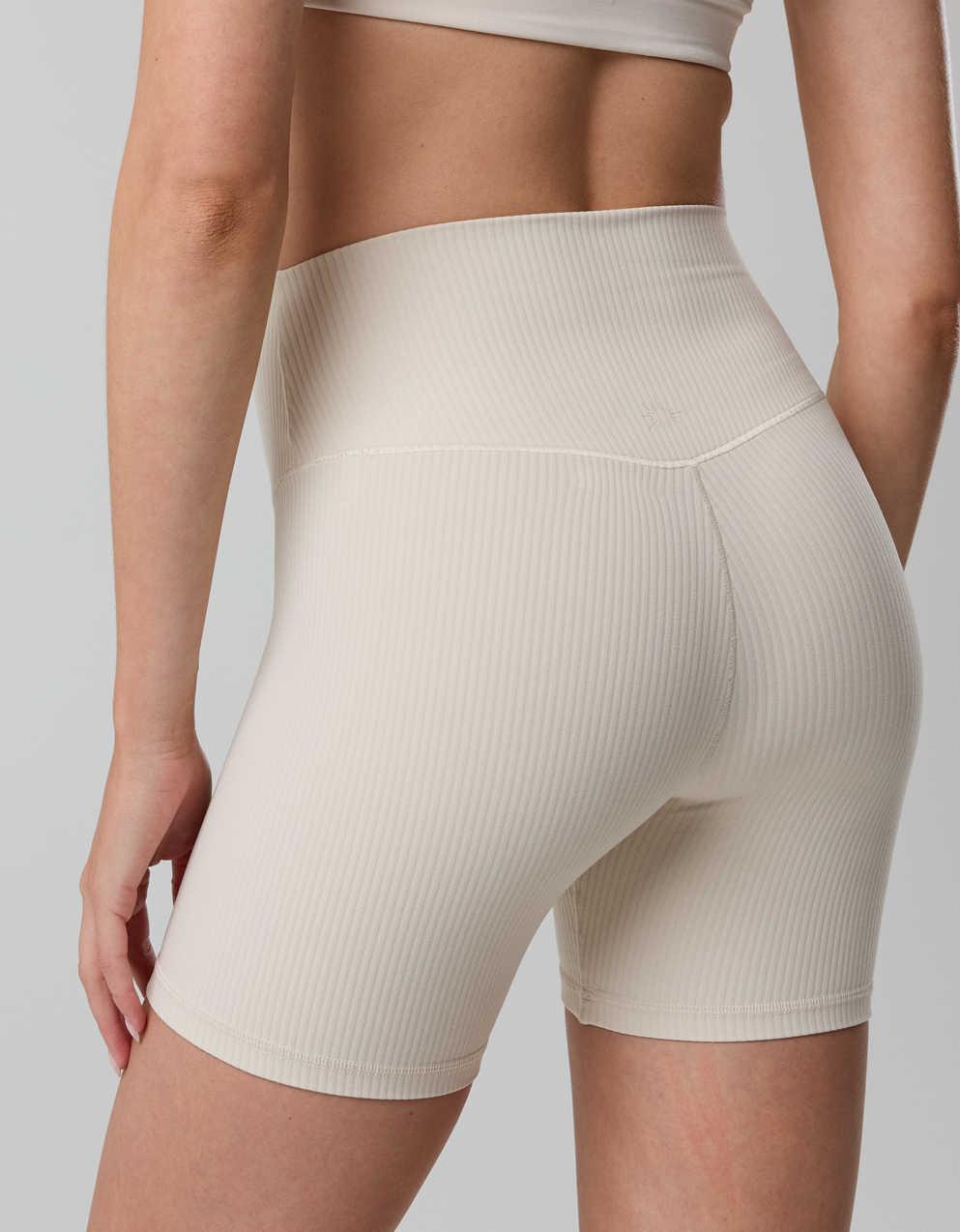 OFFLINE By Aerie Real Me XTRA Ribbed High Waisted 5' Bike Short（バイ・アリー リアル・ミー・エクストラ・リブ・ハイウエスト・5インチ・バイク・ショート