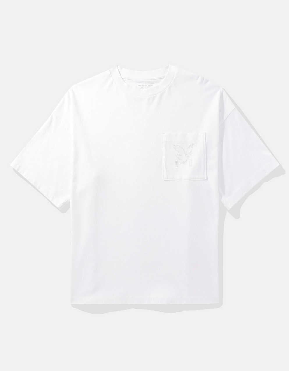 AE オーバーサイズ・ポケットTシャツ