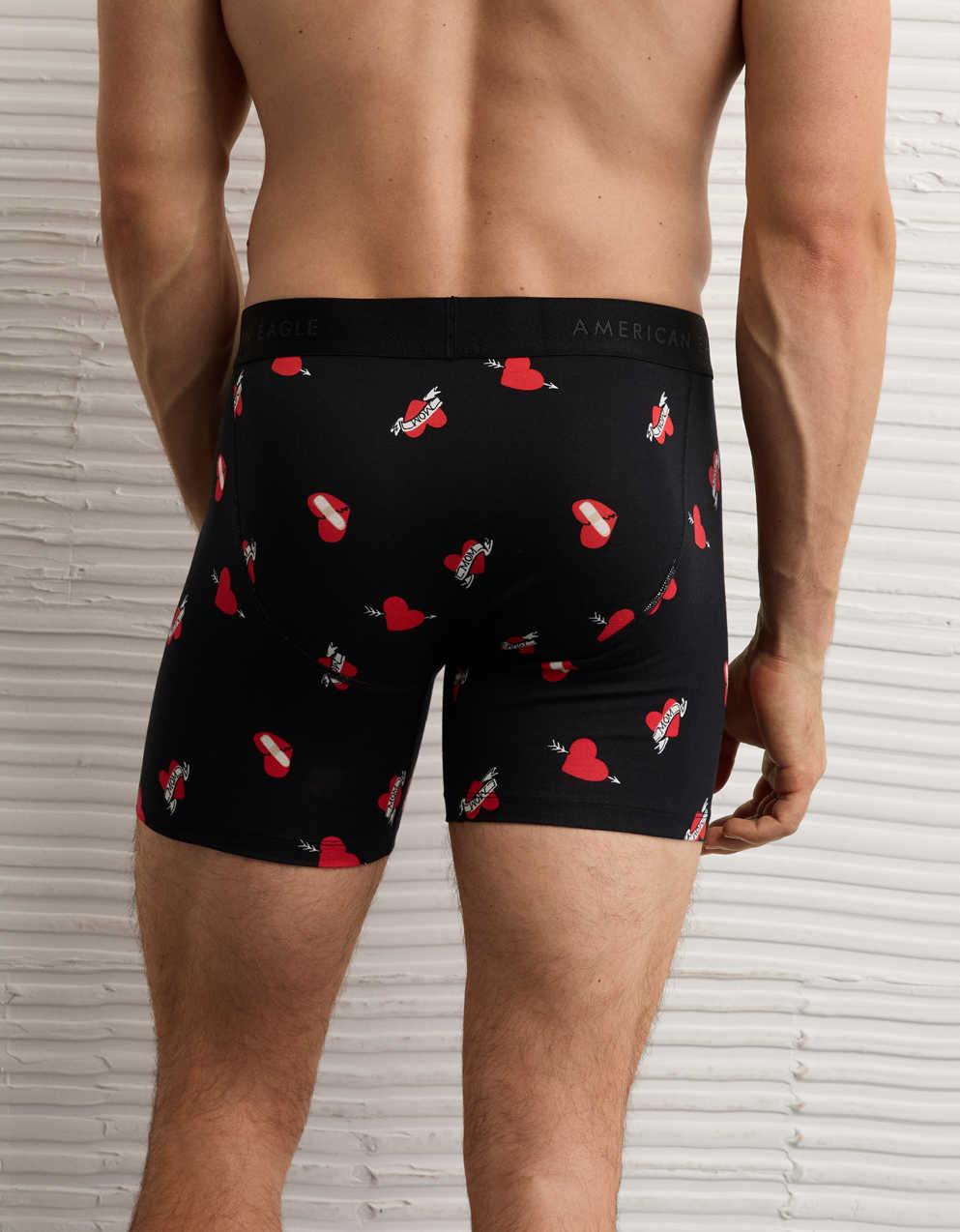 AEO メンズ・バレンタインデー 6インチ・クラシック・ボクサー・ブリーフ