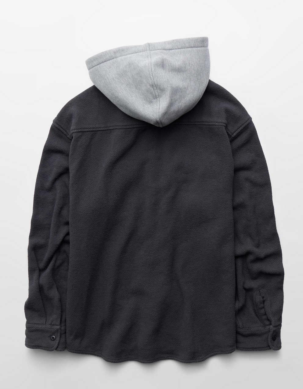 AE Relaxed Fit Hooded Flannel