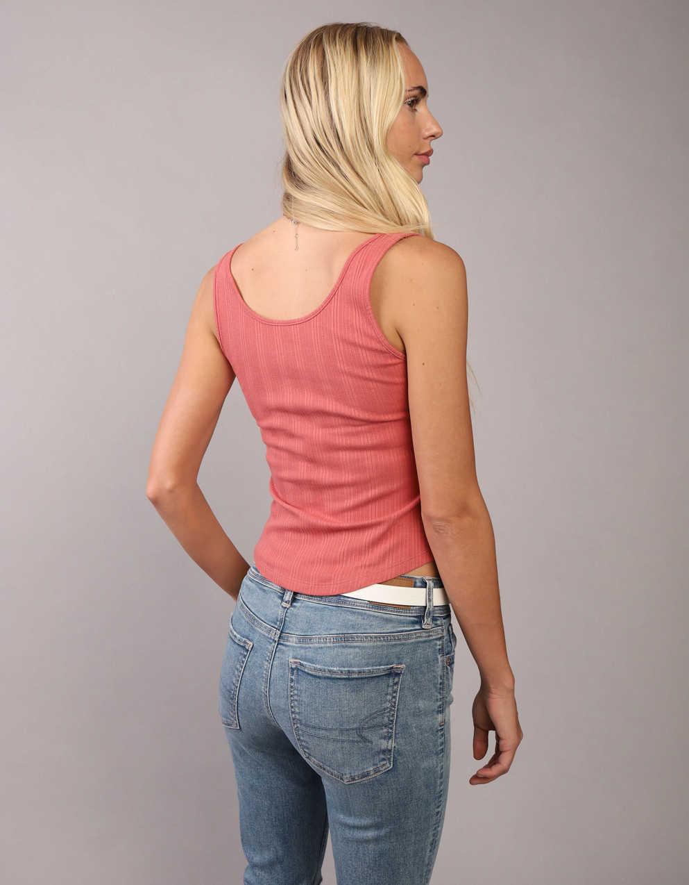 AE Pointelle Tank Top