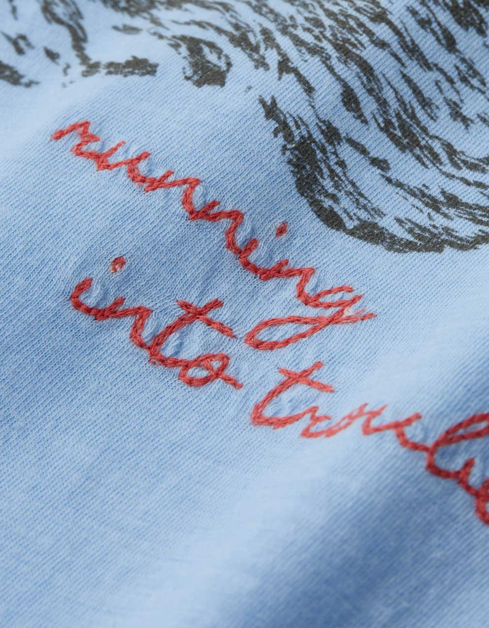 Aerie オーバーサイズ・クルー・ボーイフレンドTシャツ