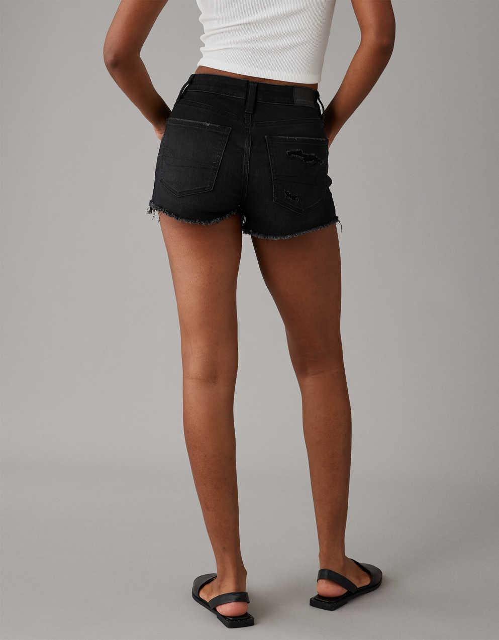 AE Next Level High-Waisted Denim Short Short