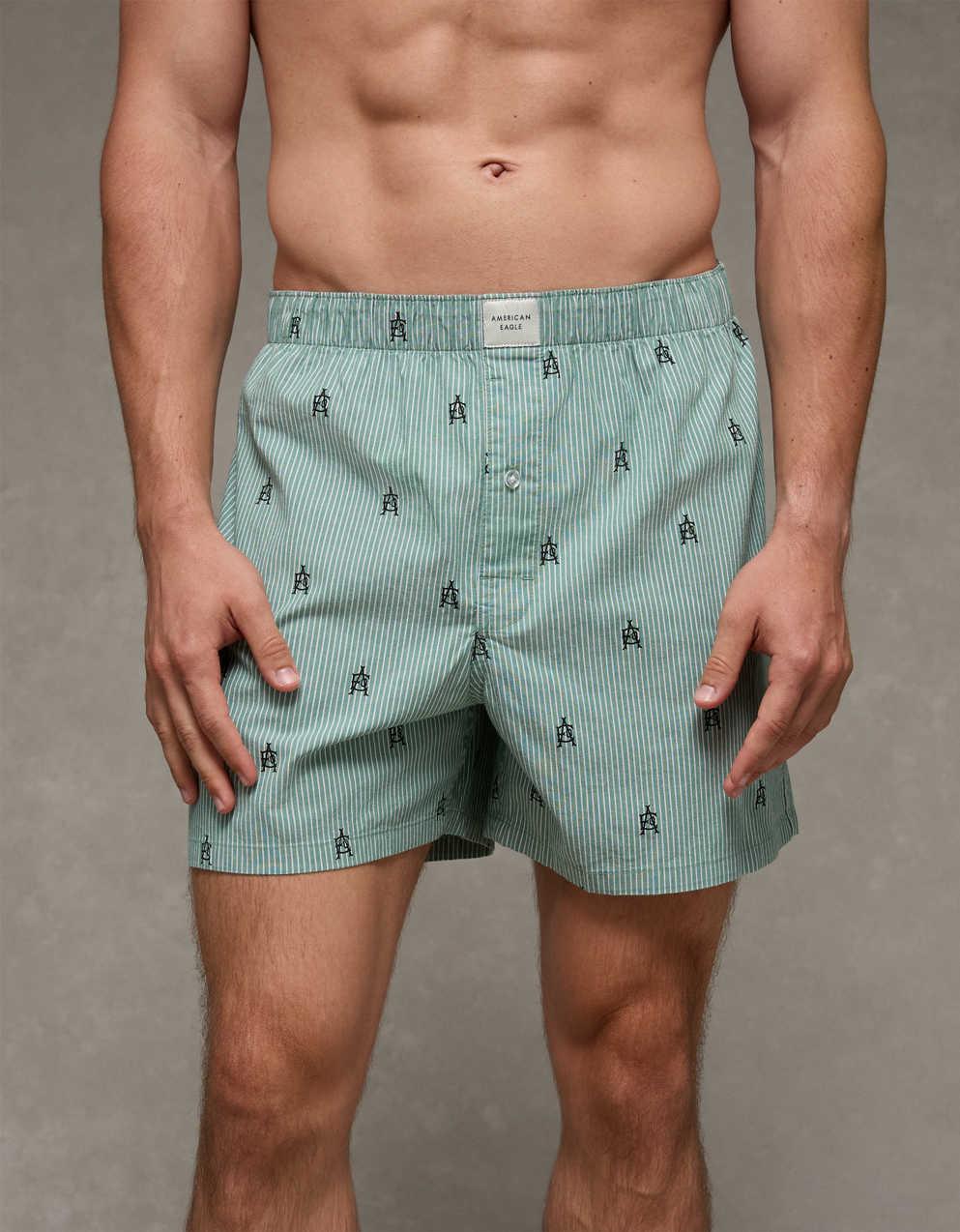 AEO メンズ ストレッチコットン ボクサーショーツ