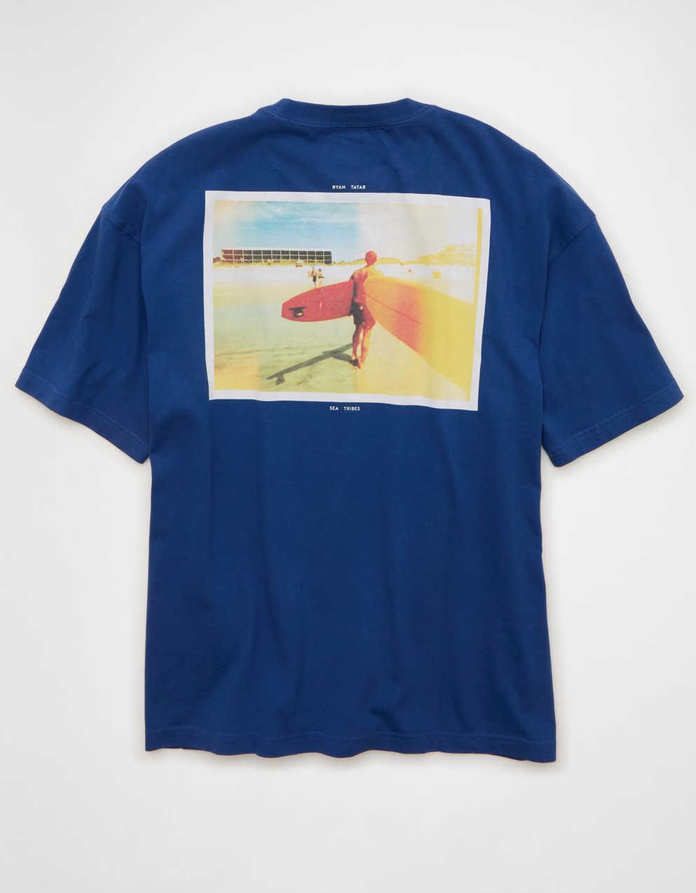 AE × ライアン・タタル ボックスフィット グラフィックTシャツ