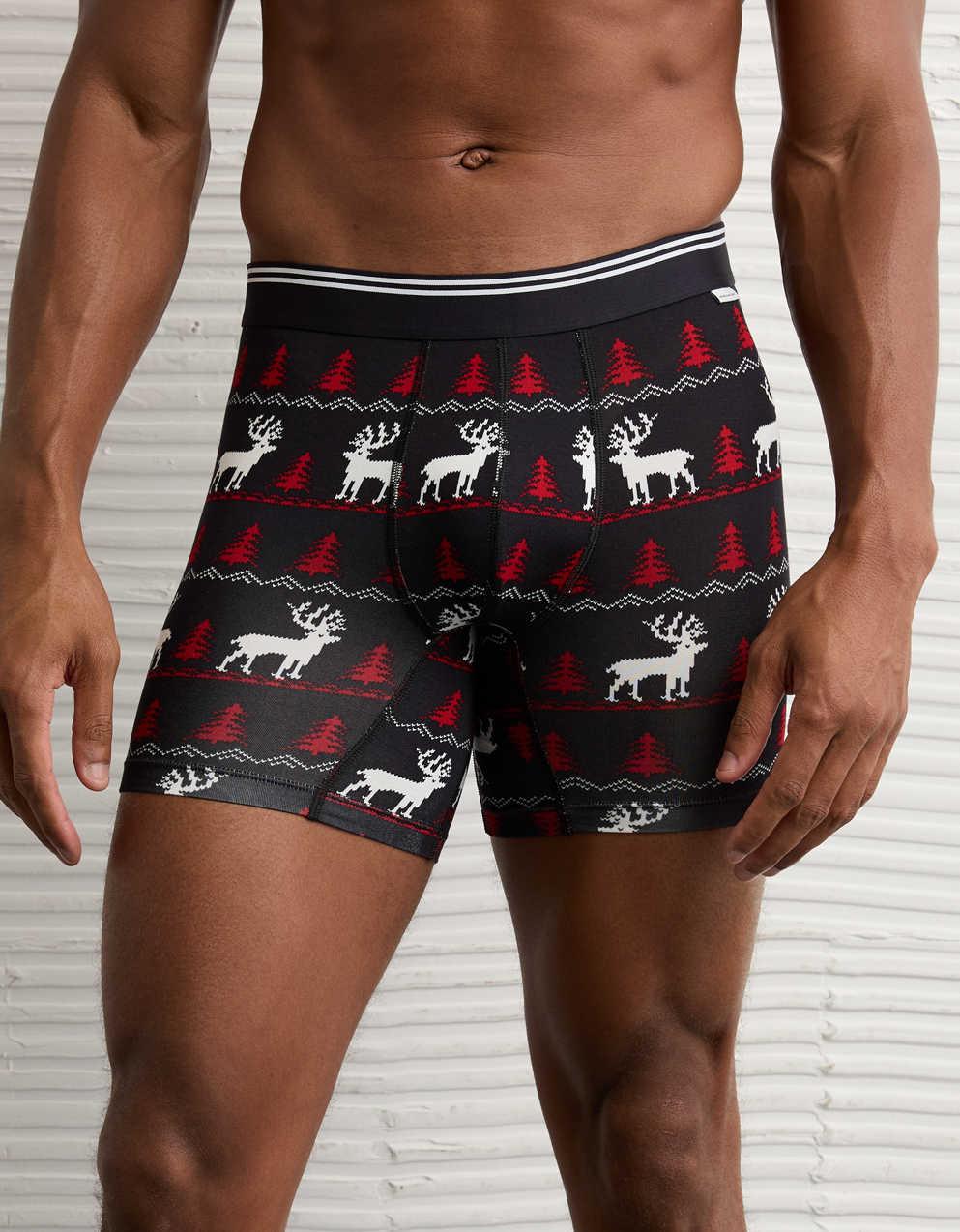AEO メンズ・ダックス6インチ・ウルトラソフト・ボクサー・ブリーフ