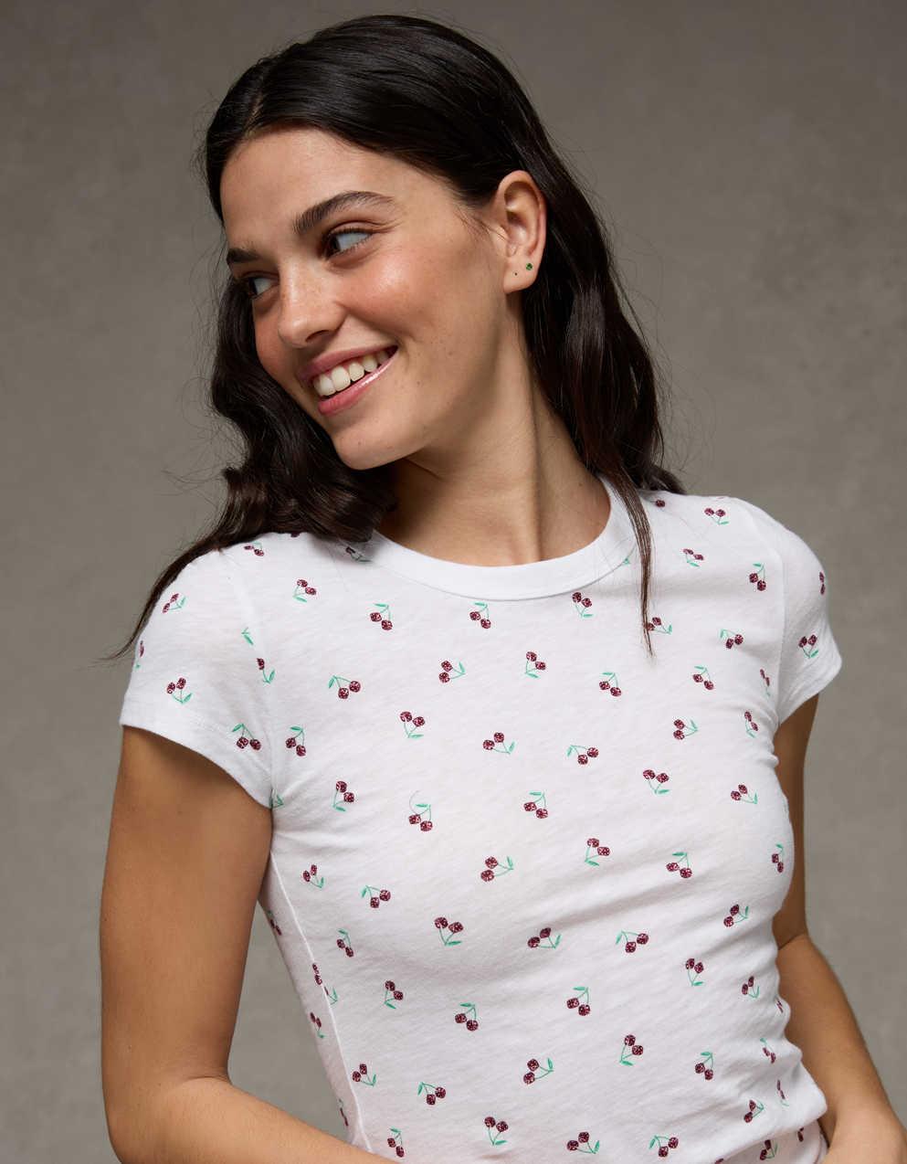 AE Hey Baby Cotton Slub Tee