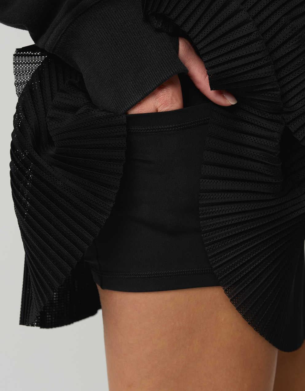 OFFLINE By Aerie Real Me Pleated Mesh Skort