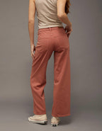 AE Stretch Super High-Waisted Wide-Leg Pant