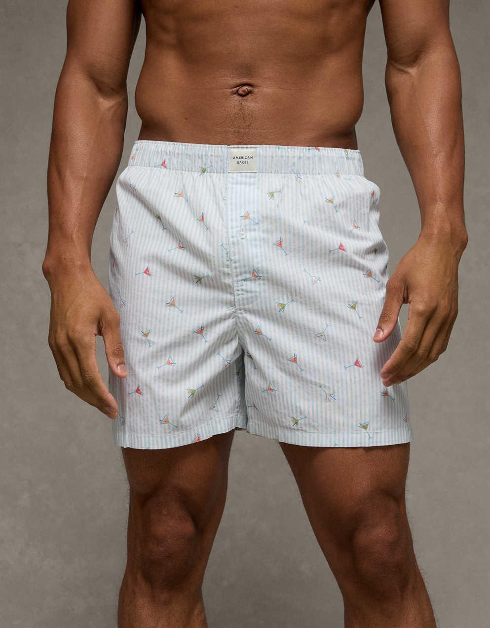 AEO Men's Stretch Cotton Boxer Short