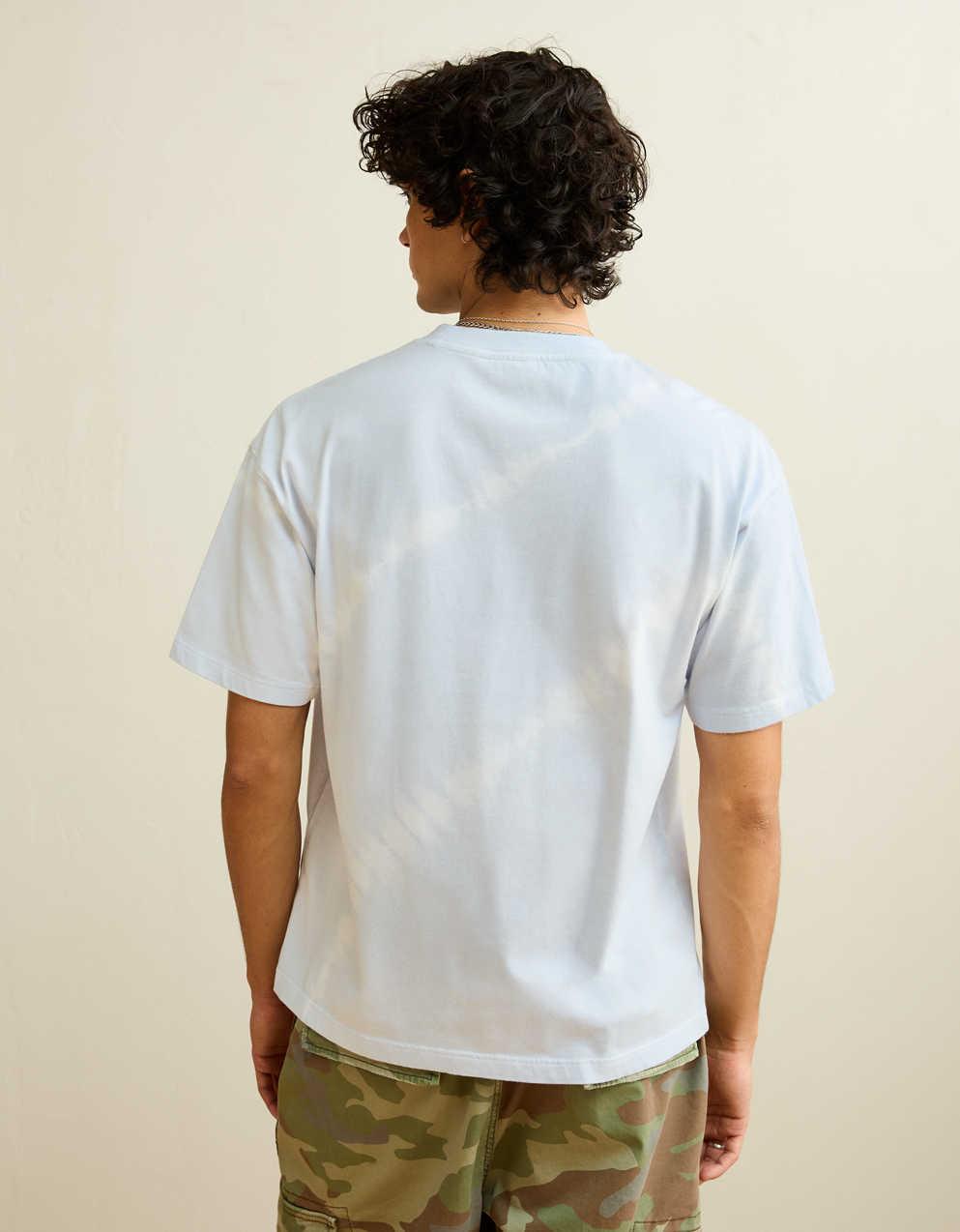 AEボクシー・フィット・スエード・ジャージーTシャツ
