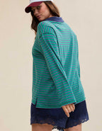 Aerie Cozy Polo Boyfriend T-Shirt
