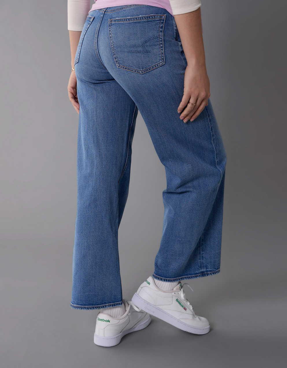 AE Strigid Super High-Waisted Baggy Wide-Leg Jean