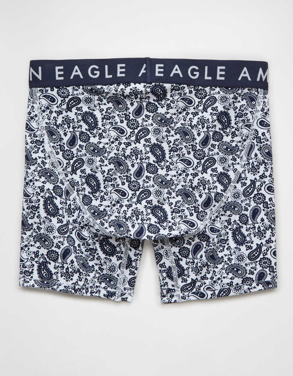 AEOメンズ・ペイズリー6インチ・クラシック・ボクサー・ブリーフ