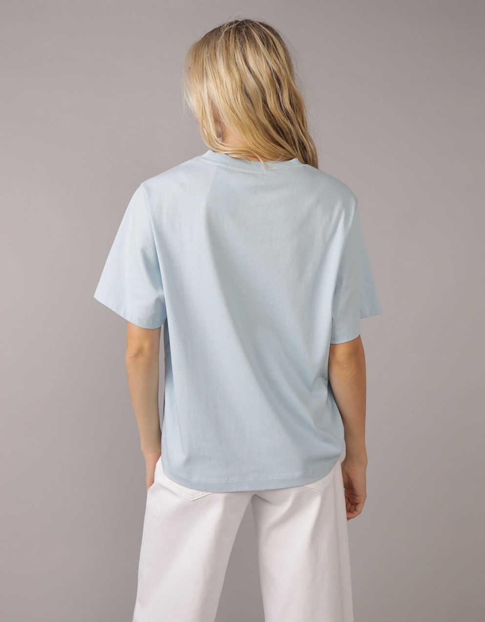 AEオーバーサイズ・フード・グラフィックTシャツ