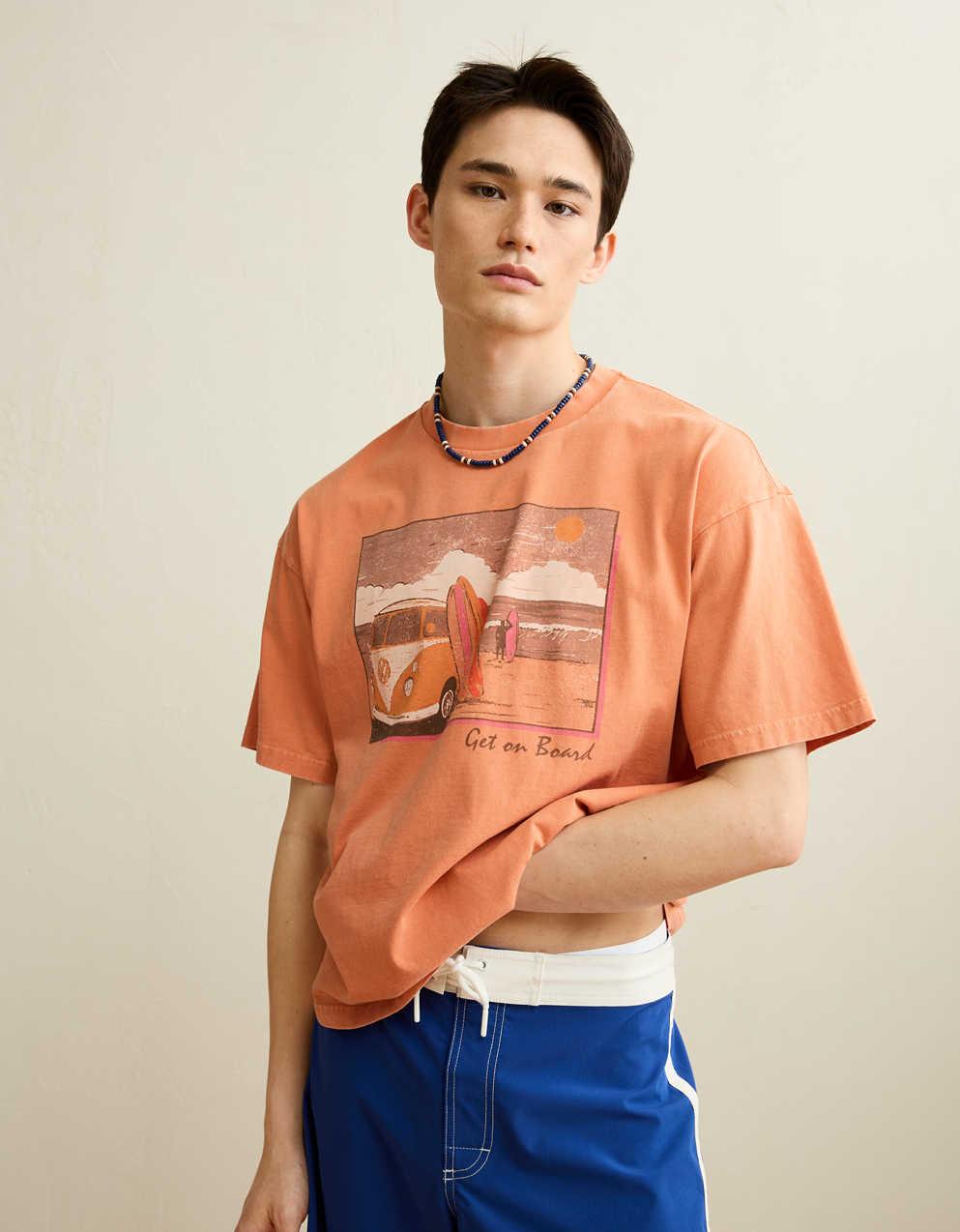 AE ボックスフィット フォルクスワーゲン グラフィックTシャツ