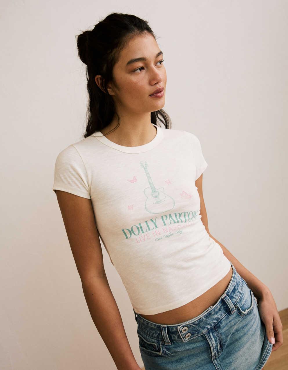 AE ドリー・パートン・グラフィック・ベビーTシャツ